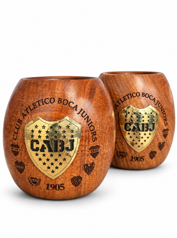 Producto - MATE ALGARROBO BOCA JUNIORS