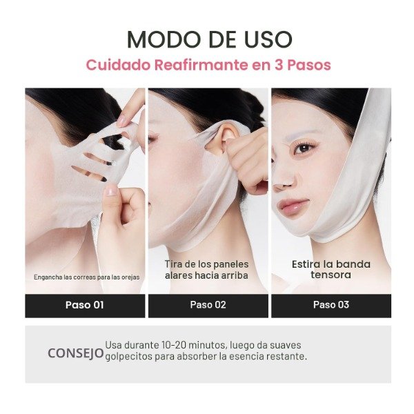 Producto - medicube PDRN Pink Tension Up Mask 4u - 4