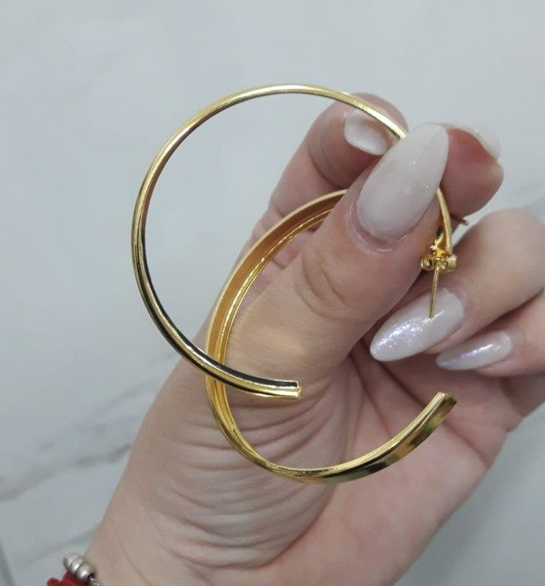 Producto - Aros Argollas Cinta Grande