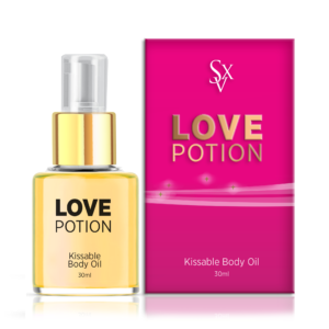 Producto - ACEITE COMESTIBLE TÉRMICO LOVE POTION BANANA - SEXITIVE