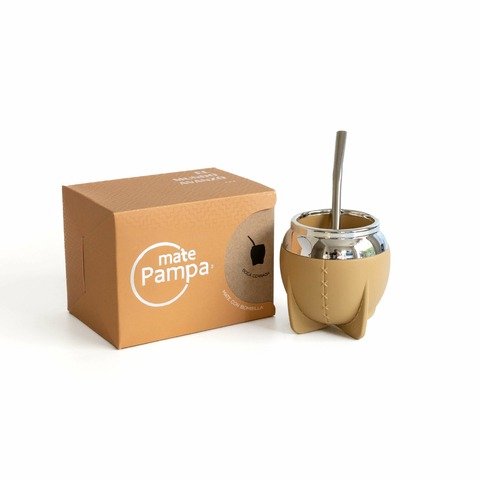 Producto - Mate Pampa Beige Boca Cerrada