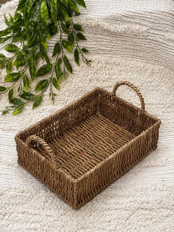 Producto - Cesta De Mimbre 27x20cm