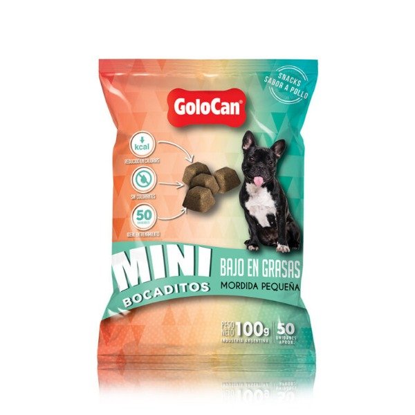 Producto - Golocan mini bajo en grasa x 100 g.