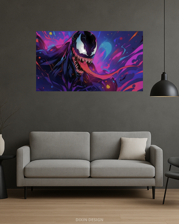 Producto - Cuadro Mural Venom Animado