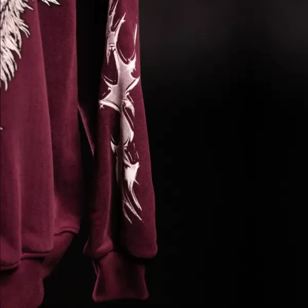 Producto - Buzo Hoodie Oversize Teardrops Rituals - 3