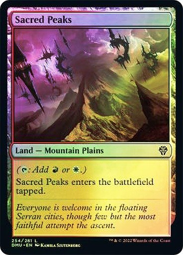 Producto - Sacred Peaks (Foil)