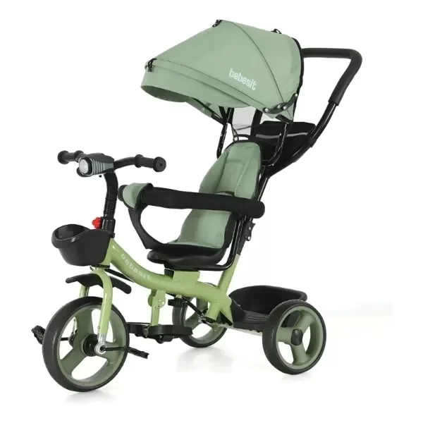 Producto - TRICICLO BEBESIT SL-1870-V10N JOY 3 360 LUZ Y SONIDO VERDE
