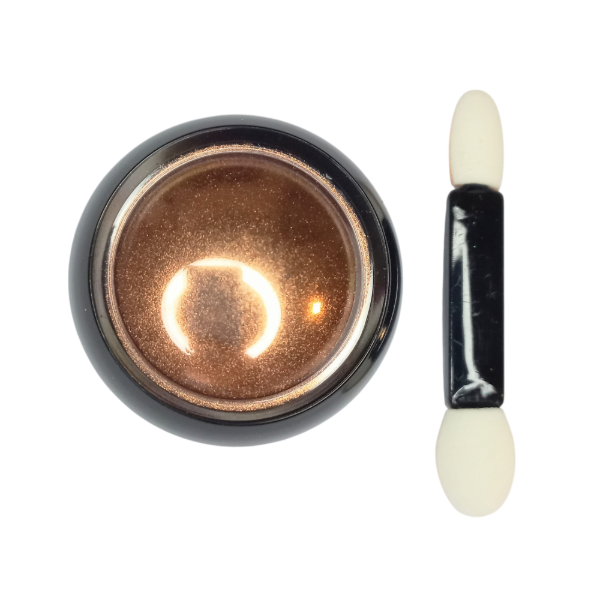 Producto - Polvo espejado color bronce