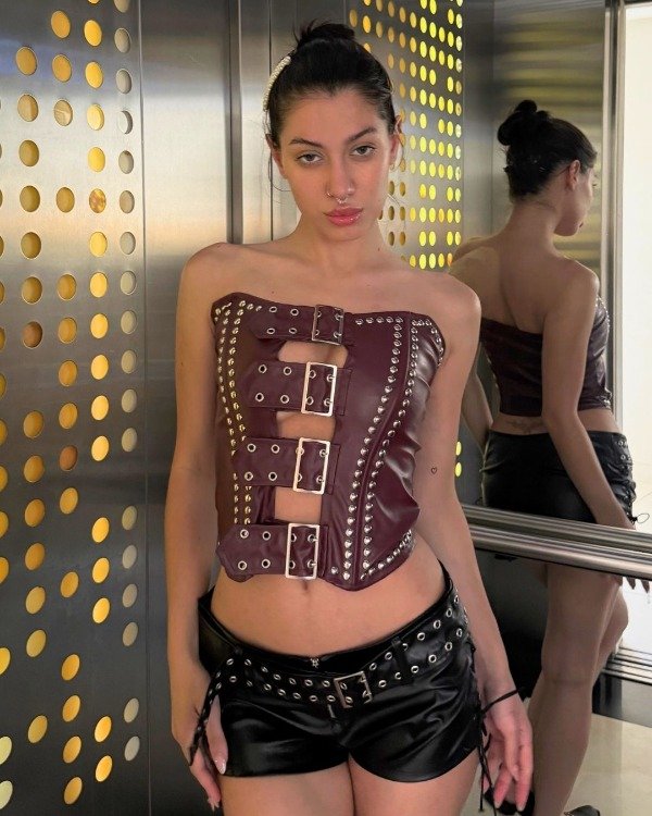 Producto - corset eco cuero amelia