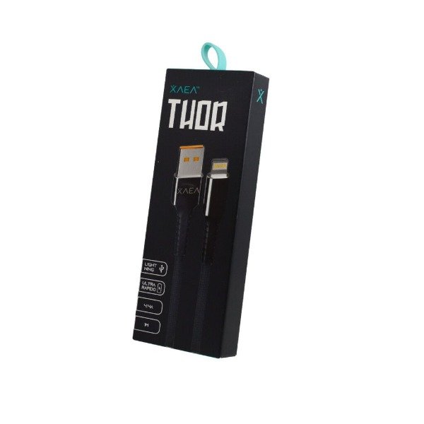 Producto - CABLE USB MODX-027 THOR LIGHTNING  XAEA  NEGRO