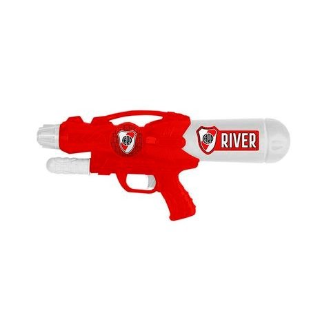 Producto - PISTOLA LANZA AGUA RIVER PLATE 36X17X7CM EN BOLSA
