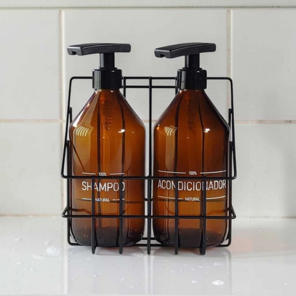 Producto - Set Shampoo y Acondicionador con Canasta - 0