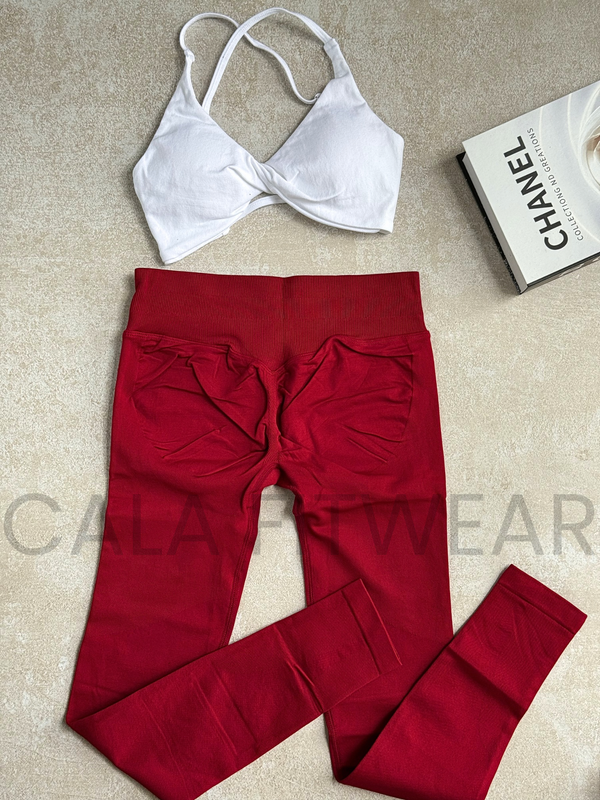 Producto - Calza JUS long cherry M