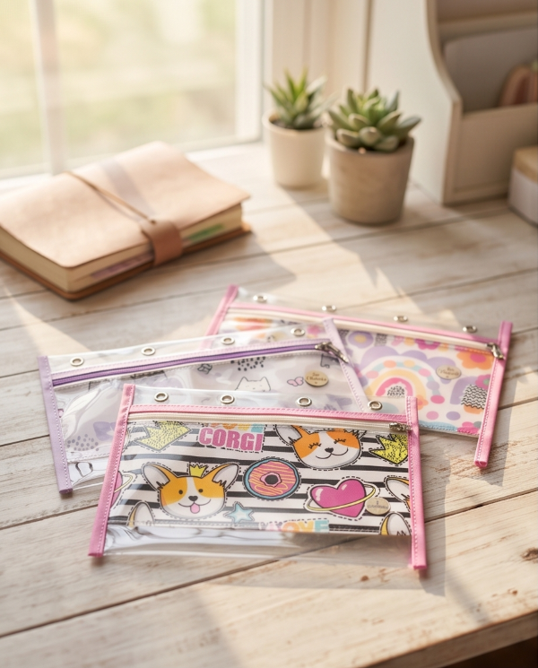 Producto - Sobre cristal con ojales carpeta chica - 2