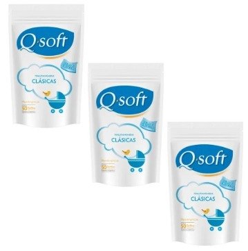 Producto - Toallitas Húmedas Qsoft Doypack X3 CLASICA