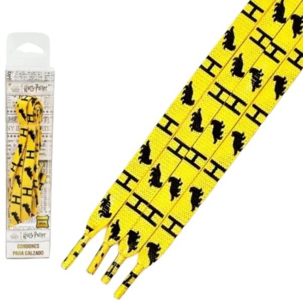 Producto - Cordones Oficial Harry Potter Hufflepuff