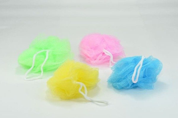 Producto - Esponja de baño EXFOLIANTE 31grs c/cordon