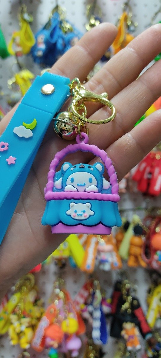 Producto - Llavero SANRIO Cinnamoroll (canasto)