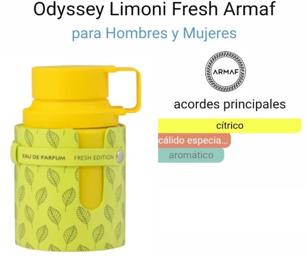 Producto - Perfume Odyssey Limoni Fresh 200ml Armaf - 1
