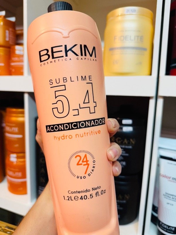 Producto - acondicionador sublime 5.4 hidronutritivo bekim x1.200L