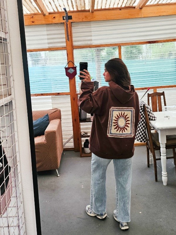 Producto - Hoodie oversize chocolate