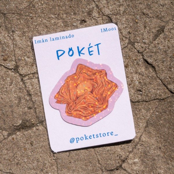 Producto - Pastelito - Imán laminado