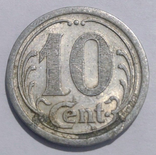 Producto - Francia moneda de emergencia/token comercial 10 cents 1922 - 1