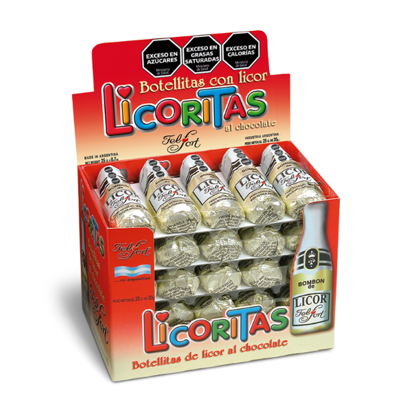 Producto - LICORITAS FEL FORT X25un