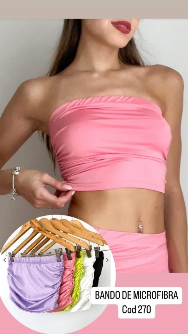 Producto - Bando de microfibra. Cod:270