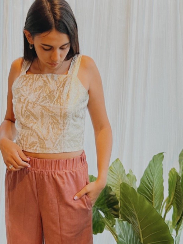 Producto - Top Golden Leaves 100 Algodón