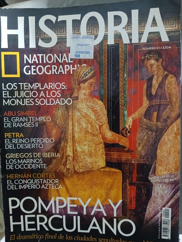 Producto - REVISTA NATIONAL GEOGRAPHIC HISTORIA N 91