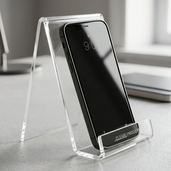 Producto - soporte de celular grande de acrilico
