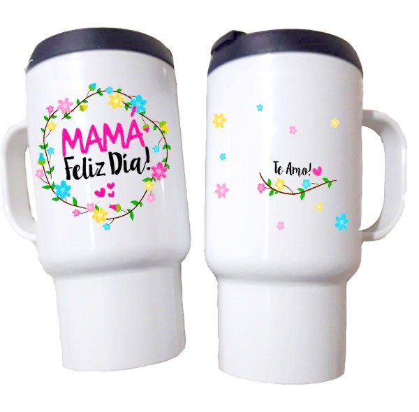 Producto - Jarro térmico flores