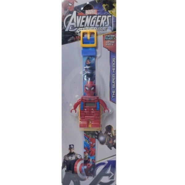 Producto - Reloj Spiderman con personaje