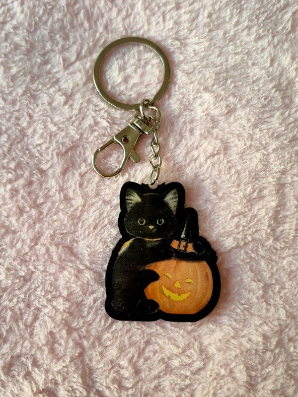 Producto - Llavero Gatito Halloween