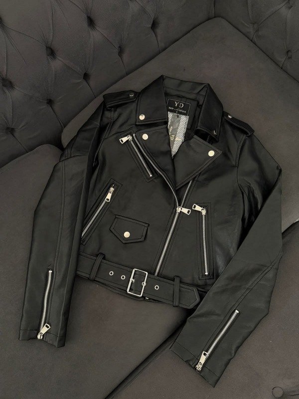 Producto - Campera Biker de Cuero Ecológico