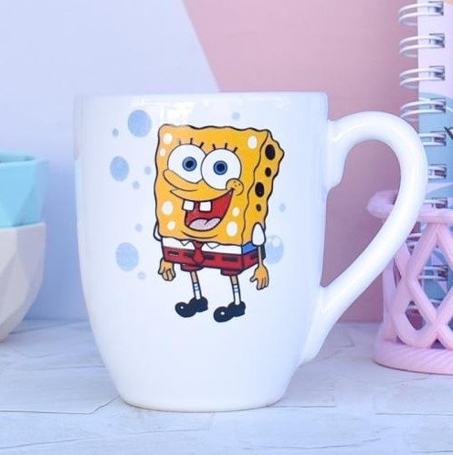 Producto - TAZA DE PORCELANA BOMBE ESTAMPADA