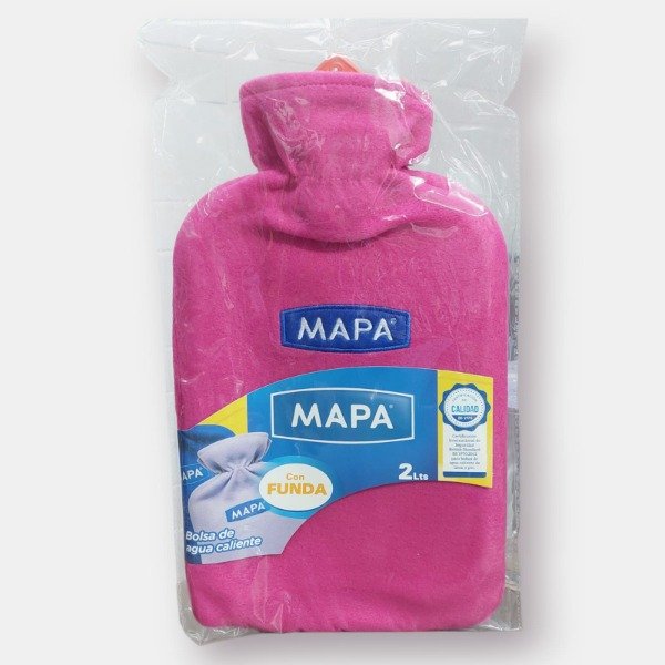 Producto - Bolsa de Agua con Funda Fucsia