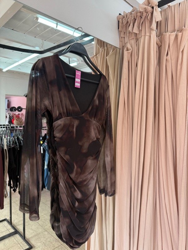 Producto - Vestido tull marron