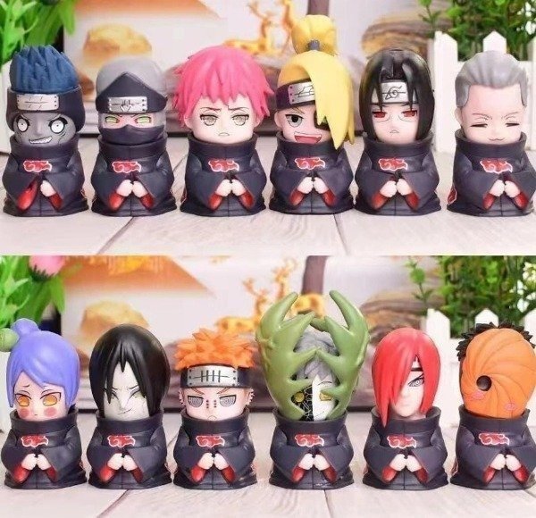 Producto - Figuras Gashapones Naruto Akatsuki (9cm) Ingrese para elegir