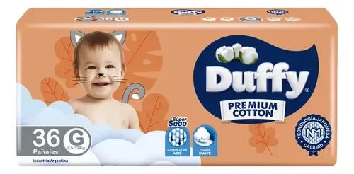 Producto - PAÑALES DUFFY PREMIUM G X36