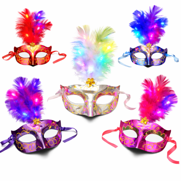 Producto - Antifaz de Distintos Colores Luminoso Led