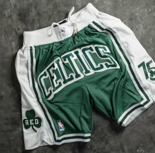 Producto - Short Nba Básquet Boston Celtics Retro Edicion 75 Años - 1