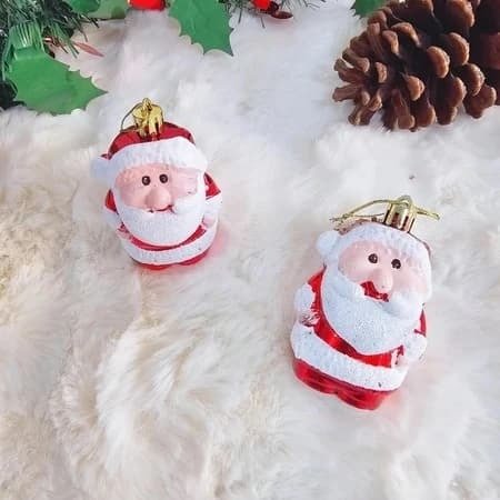 Producto - Pack x2 adornos papa noel