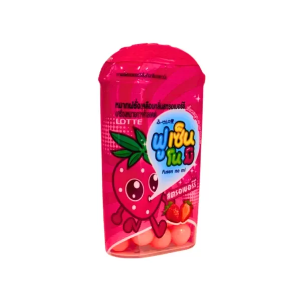 Producto - CHICLE LOTTE SABOR FRUTILLA 15 GR.