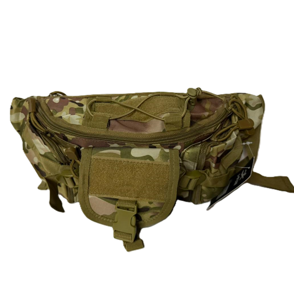 Producto - Riñonera Morral Porta Elementos Camu Verde