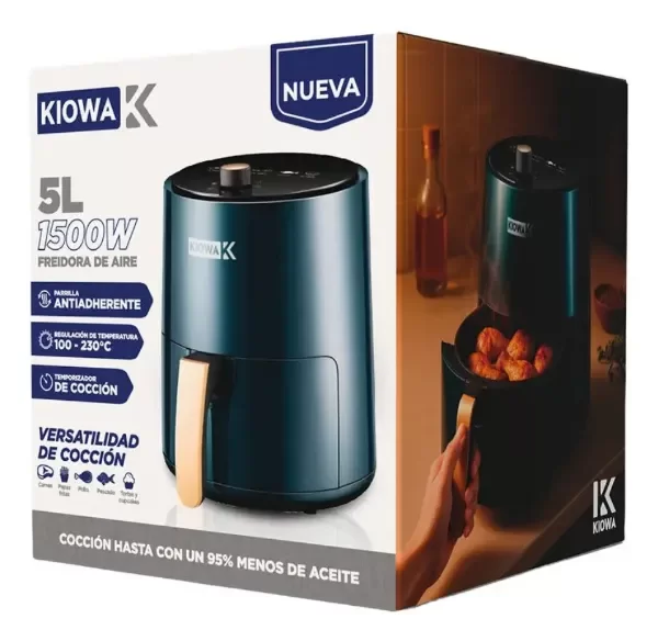Producto - Freidora De Aire Kiowa 5 Litros 1500w Temporalizador Parrill