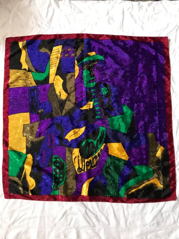 Producto - Vintage Picasso big kerchief.