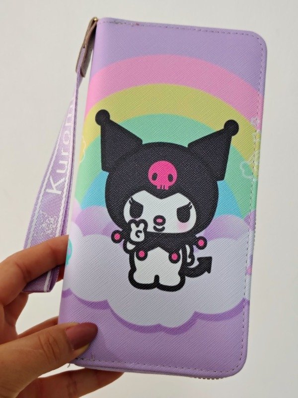 Producto - Billetera kuromi arcoiris