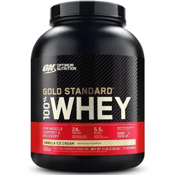 Producto - GOLD STANDARD 100 WHEY 5LBS - OPTIMUM NUTRITION